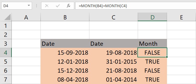 how to use month function how to use month function