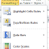 Conditional formatting in EXCEL