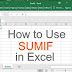 How to Use SUMIF Function | Microsoft Excel